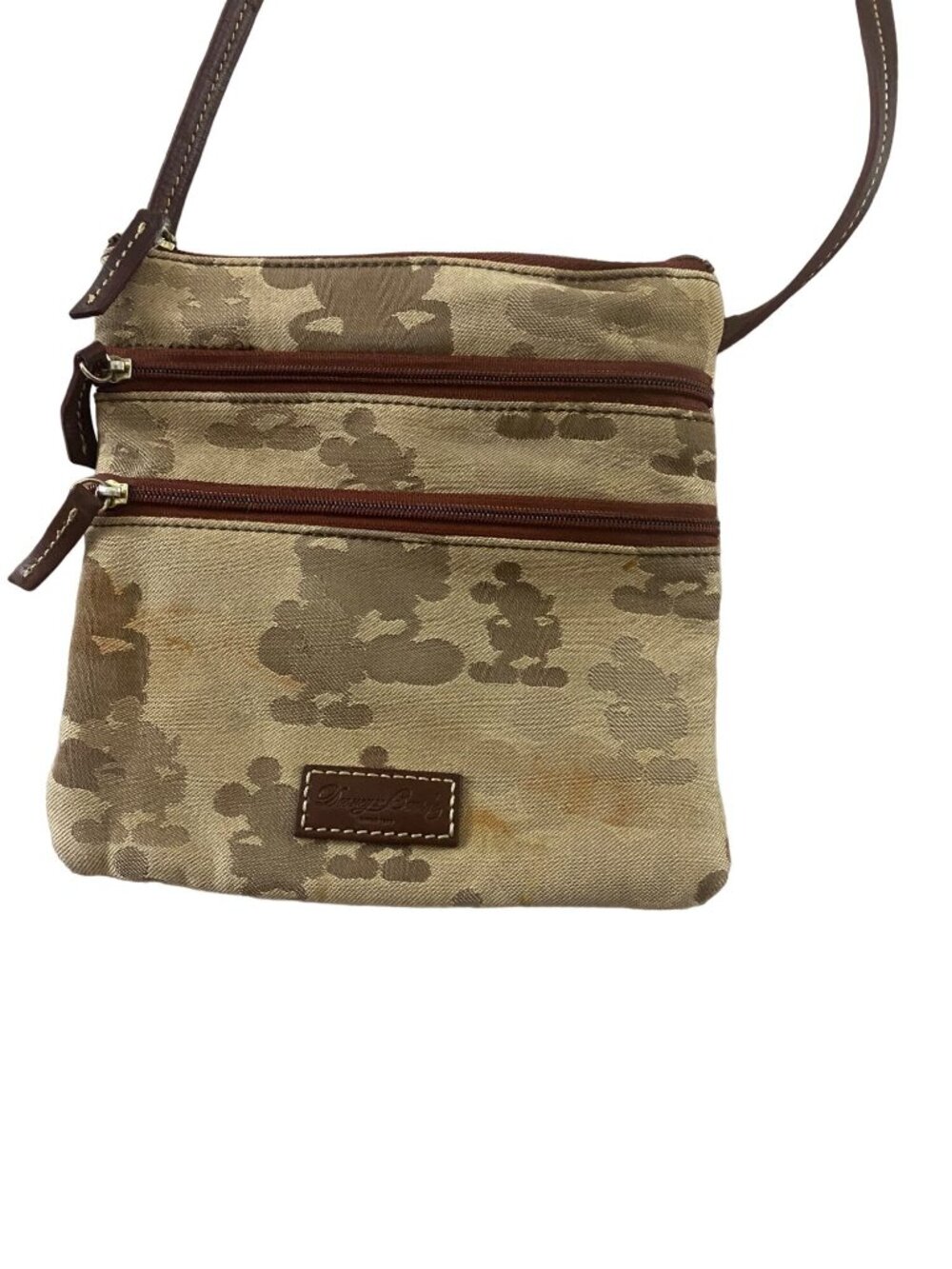 Dooney & Bourke X Disney Collab Tonal Mickey Crossbody - OS RETIRED